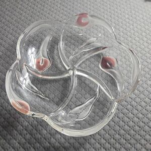 Mikasa Crystal Divided Relish Calla Lily Mayfair 5 Compartment 549/345 W Germany